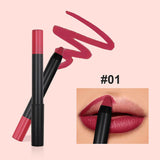 9 Colors Waterproof Lip Liner With Sharpener