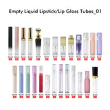 Empty Liquid Lipstick and Lip Gloss Tubes 01