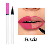 4 Colors Liquid Lip Pencil Non-stick Cup Lip Pencil Waterproof