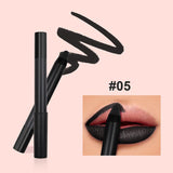 9 Colors Waterproof Lip Liner With Sharpener