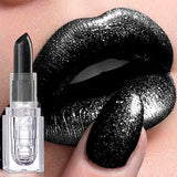 10 Colors Black Glitter Matte Lipstick