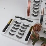 4 Styles 5 Pairs Magnetic False Eyelashes Set