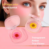 2 Types Of Real Flower Jelly Temperature-changing Blush Cream