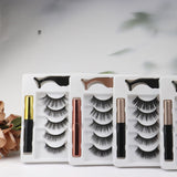 4 Styles 5 Pairs Magnetic False Eyelashes Set