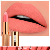 24 Color Gold Tube Matte Lipstick