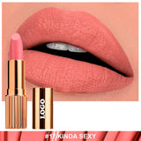 24 Color Gold Tube Matte Lipstick