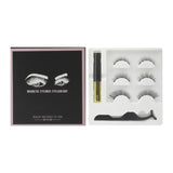 Three Pairs Of Magnetic Eyeliner Glue Eyelashes Set