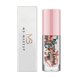 4 Colors Vegan Transparent Lip Oil Christmas Theme