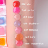 13 Color Fruit Flavor Lip Oil/Temperature Change Lip Gloss