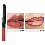 15 Farben 2-End-Lippenstift mit Lip Liner