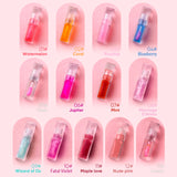 13 Color Fruit Flavor Lip Oil/Temperature Change Lip Gloss