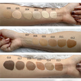 18 Colors Matte Liquid Foundation Available In  Black Packaging【B001-B018】