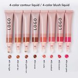 4-Color Blush Liquid / 4-color Contour Liquid