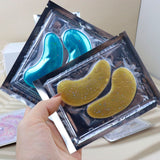 12 Colors Firming Crystal Eye Mask To Reduce Eye Wrinkles Collagen Eye Mask