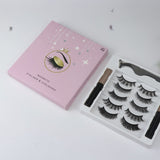 4 Styles 5 Pairs Magnetic False Eyelashes Set