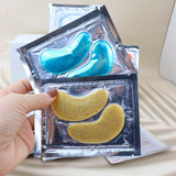 12 Colors Firming Crystal Eye Mask To Reduce Eye Wrinkles Collagen Eye Mask