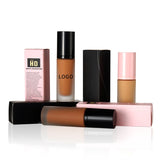 18 Colors Matte Liquid Foundation Available In  Black Packaging【B001-B018】