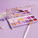 12 Color Checkered Eye Shadow Palette