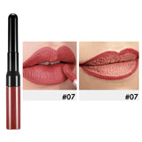 15 Farben 2-End-Lippenstift mit Lip Liner