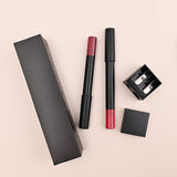 9 Colors Waterproof Lip Liner With Sharpener