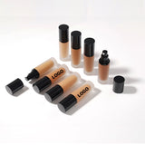 18 Colors Matte Liquid Foundation Available In Pink  Packaging【P001-P018】