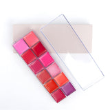 12 Color Lipstick Palette/Concealer Palette