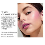 6 Colors Jelly Temperature Changing Blush Stick