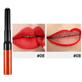 15 Farben 2-End-Lippenstift mit Lip Liner