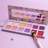 12 Color Checkered Eye Shadow Palette