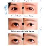 12 Colors Firming Crystal Eye Mask To Reduce Eye Wrinkles Collagen Eye Mask