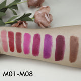 9 Colors Of Moisturizing Lipstick And 8 Colors Of Matte Lipstick