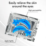 12 Colors Star Hydrogel Eye Mask To Reduce Eye Wrinkles And Dark Circles