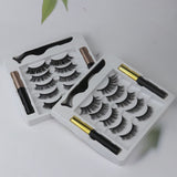 4 Styles 5 Pairs Magnetic False Eyelashes Set