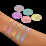 5 Colors 36mm Chameleon Eyeshadow/Highlight/Single Color Square Transparent Box