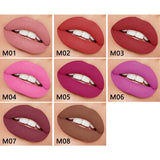 9 Colors Of Moisturizing Lipstick And 8 Colors Of Matte Lipstick【30-50-100-200PCS Free Shipping & Free Print Logo】