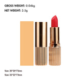 24 Color Gold Tube Matte Lipstick