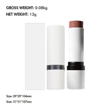 5-Color Double-ended Blush Stick (With Brush)