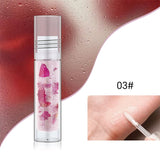 3-Color Rose Real Flower Lip Oil