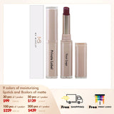 9 Colors Of Moisturizing Lipstick And 8 Colors Of Matte Lipstick【30-50-100-200PCS Free Shipping & Free Print Logo】