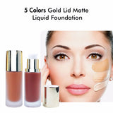 Matte Foundation Private Label / OEM Liquid Foundation For Dark Skin