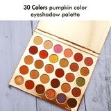 New Arrival 30 Color Bright Rose Eyeshadow Palette / Shimmer Vegan Eyeshadow Custom Logo（50pcs free shipping）